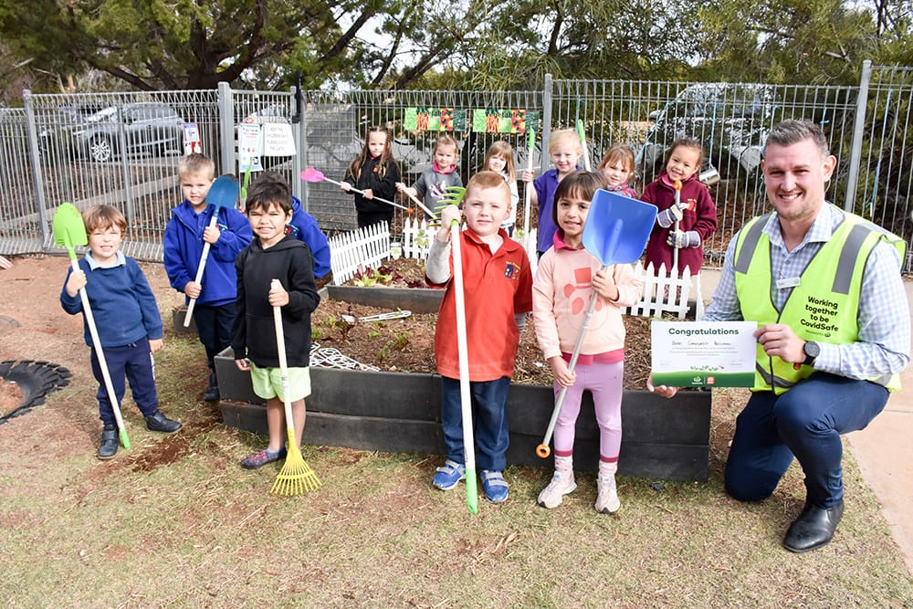 Berri preschool’s little green thumbs