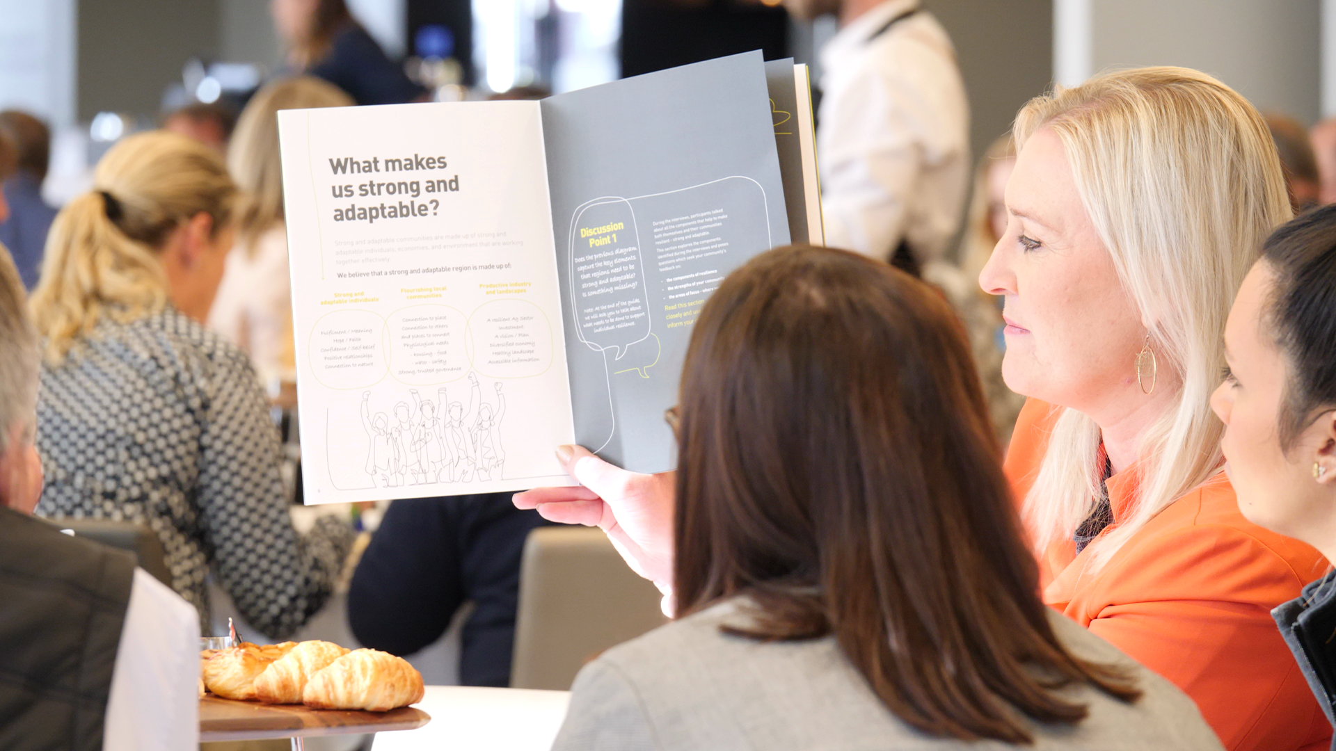 Community conversations for regional resilience