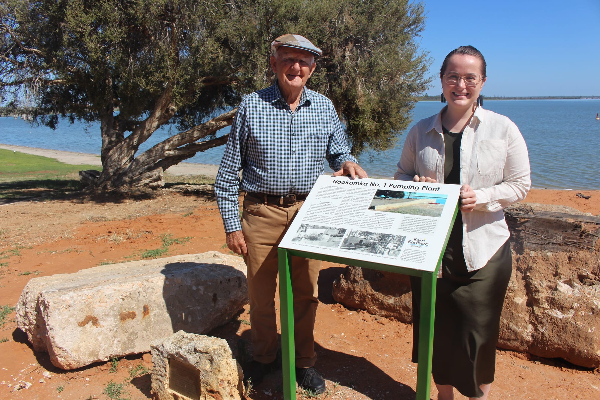 New sign to mark Barmera site