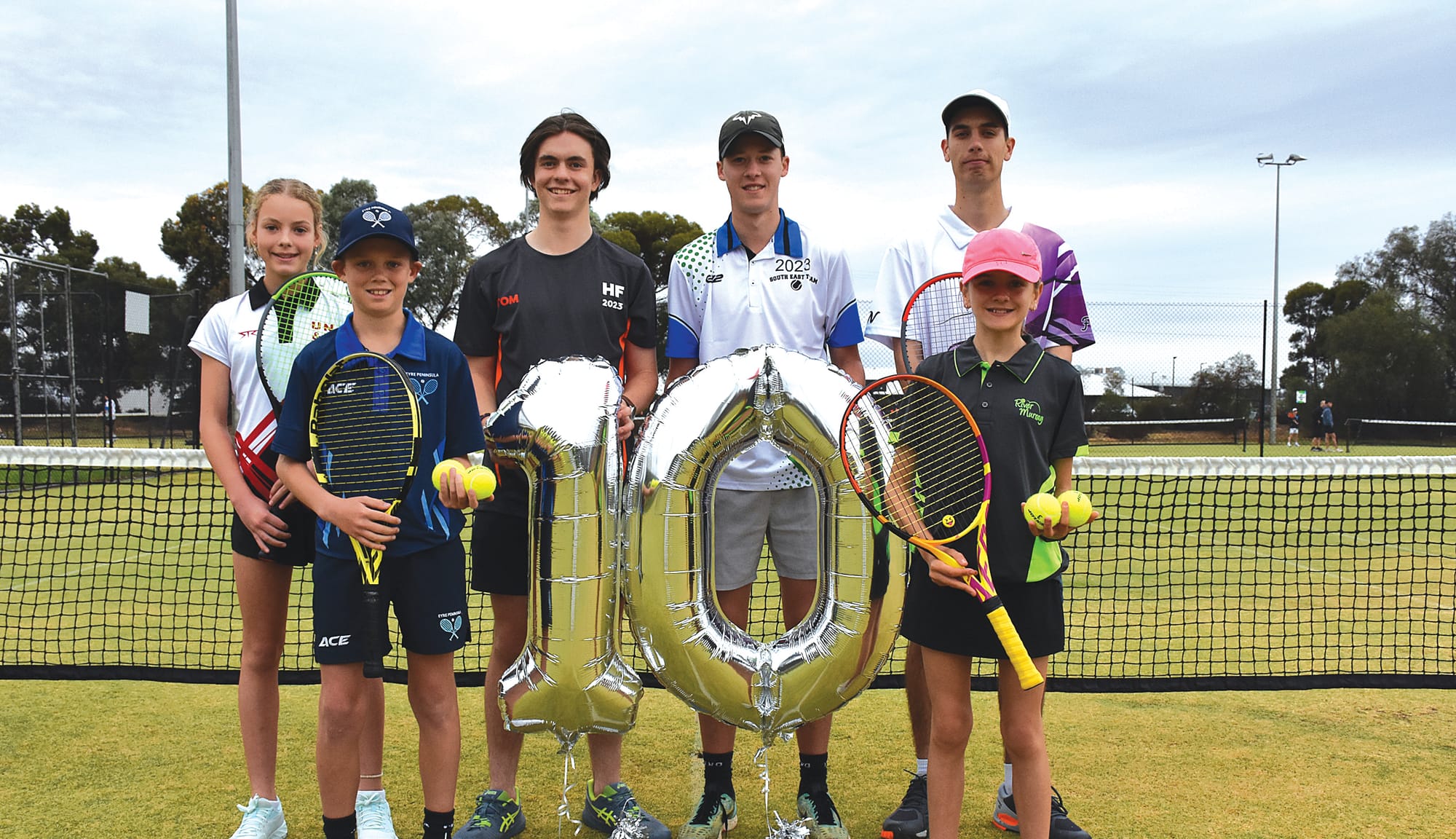 Juniors flock to our tennis hub