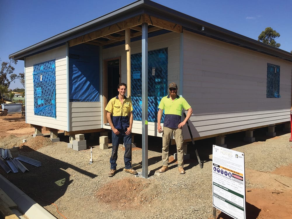 Village works building up Riverland employment