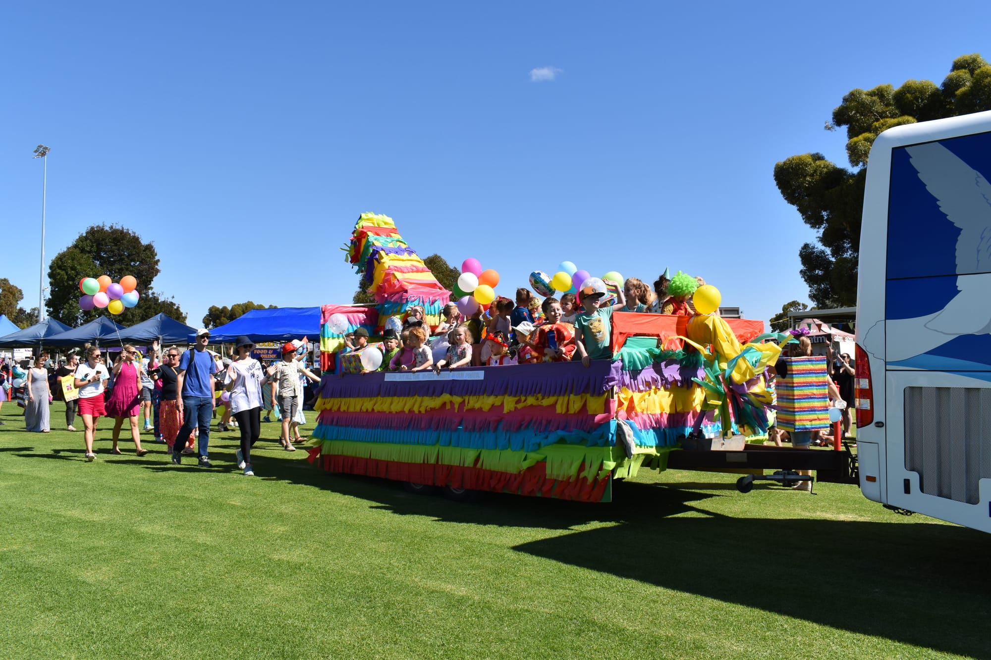 Oval home for Mardi Gras