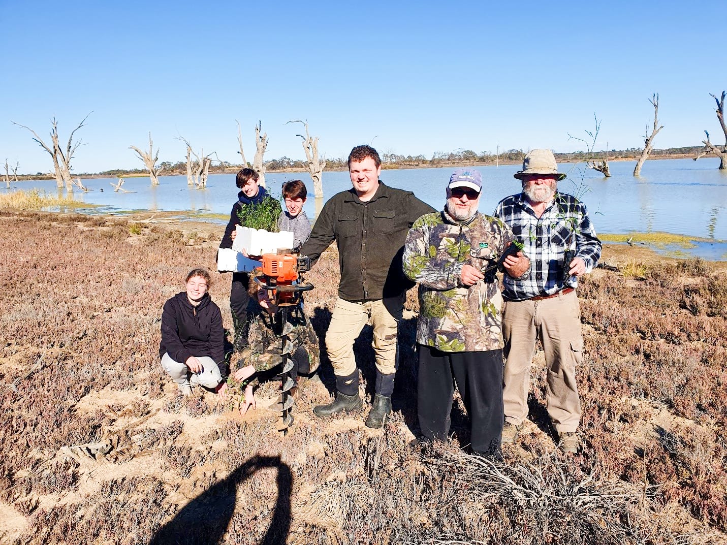 Conservation program’s new roots at Loveday wetlands