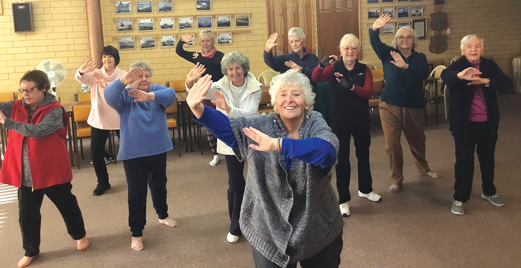 Not-so tai-chi subject for Riverland U3A group