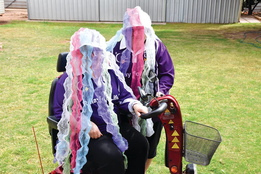 Juicy Jellies relay in their own unique way