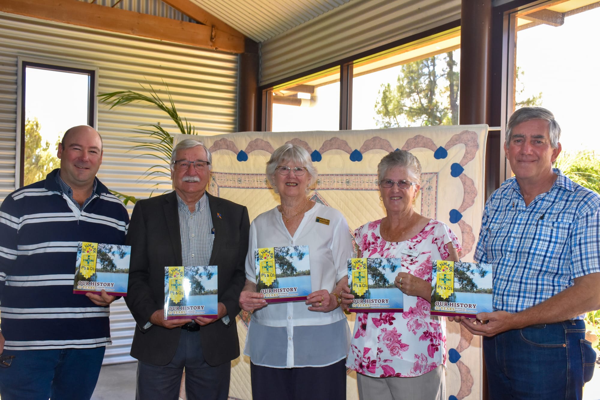 Renmark quilters in the history books