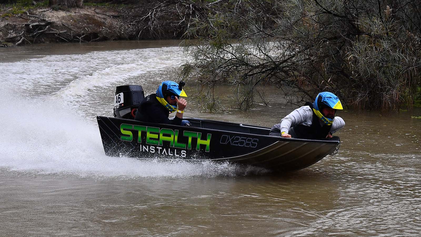 Race to the finish for dinghy duos