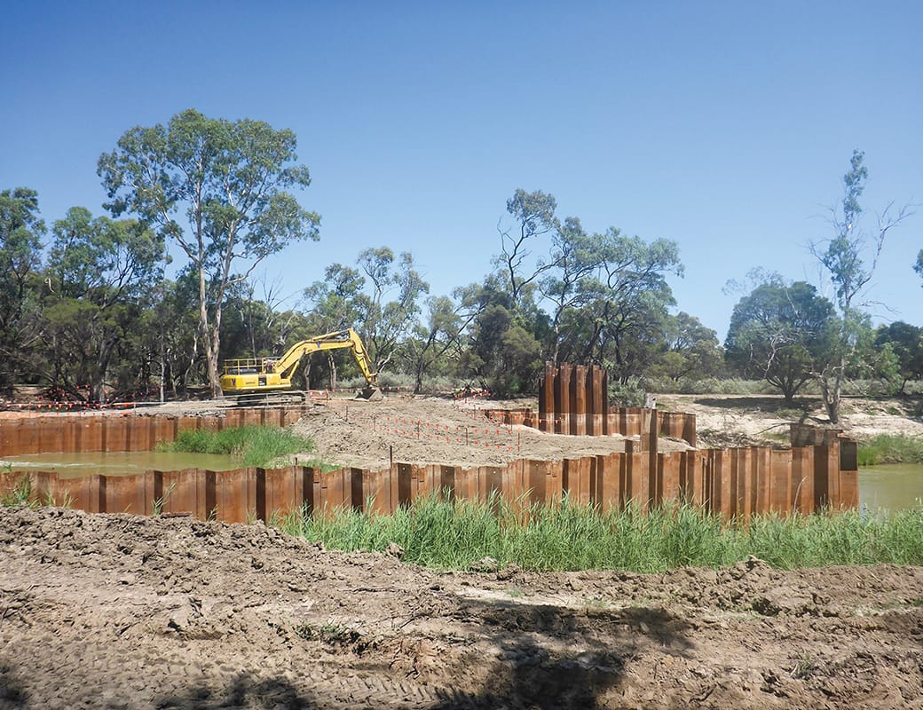 Floodplains, weir pools to benefit from environmental watering works