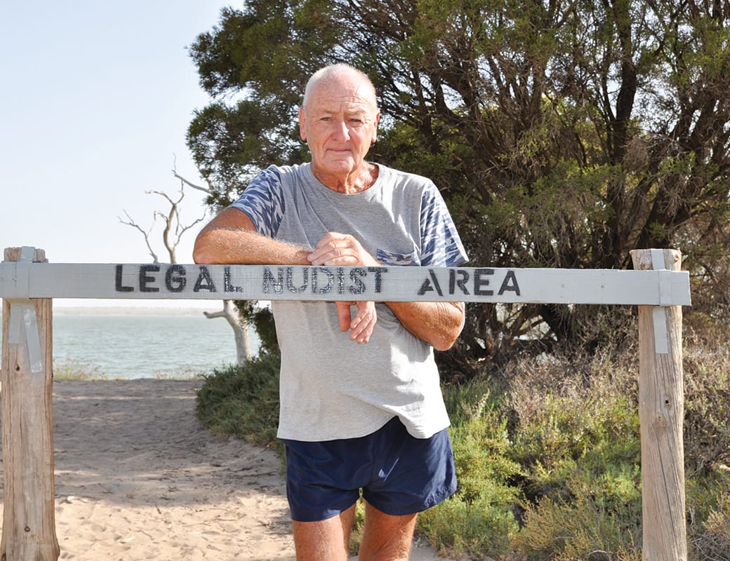 ‘Light at the end of the tunnel’ as unclad bathers find a new home