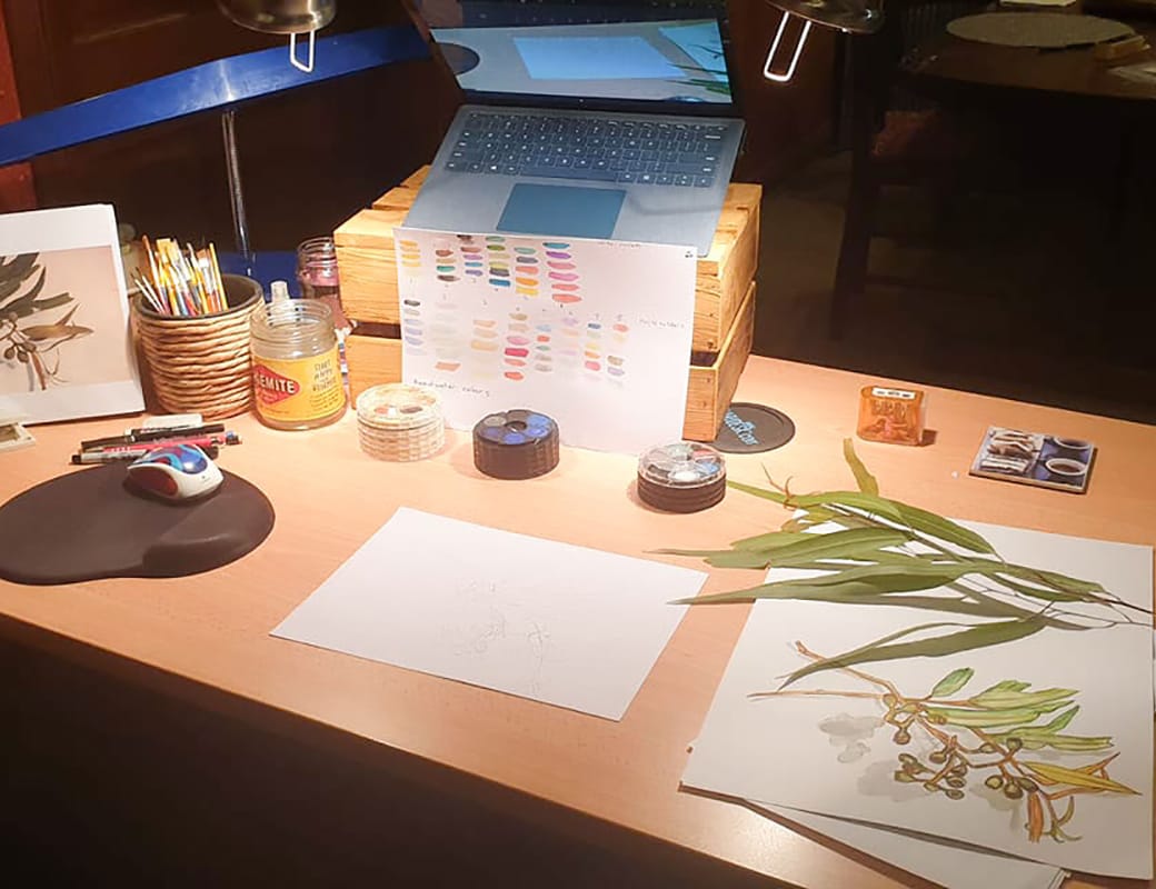 Online art session promotes connectedness during isolation