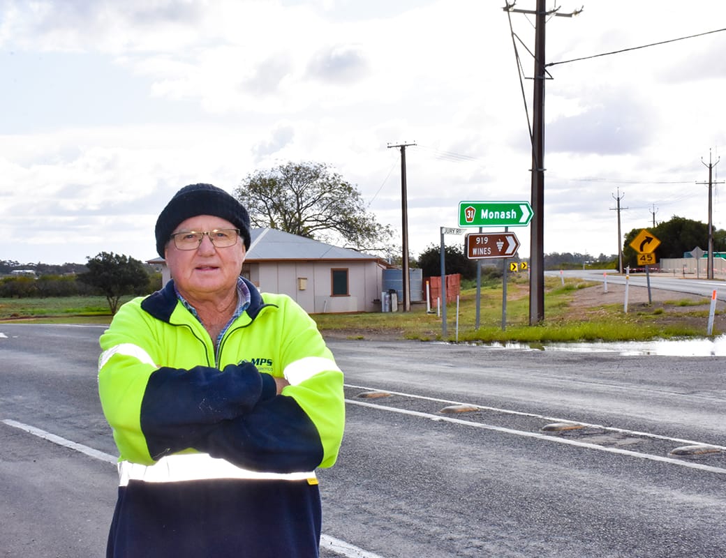 Berri man calls for fix at highway blackspot