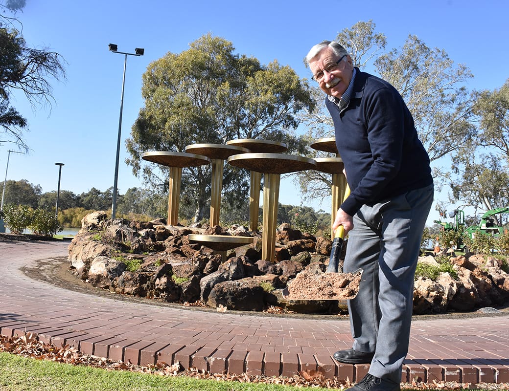 After long wait construction begins on Renmark UDF project… BREAKING GROUND