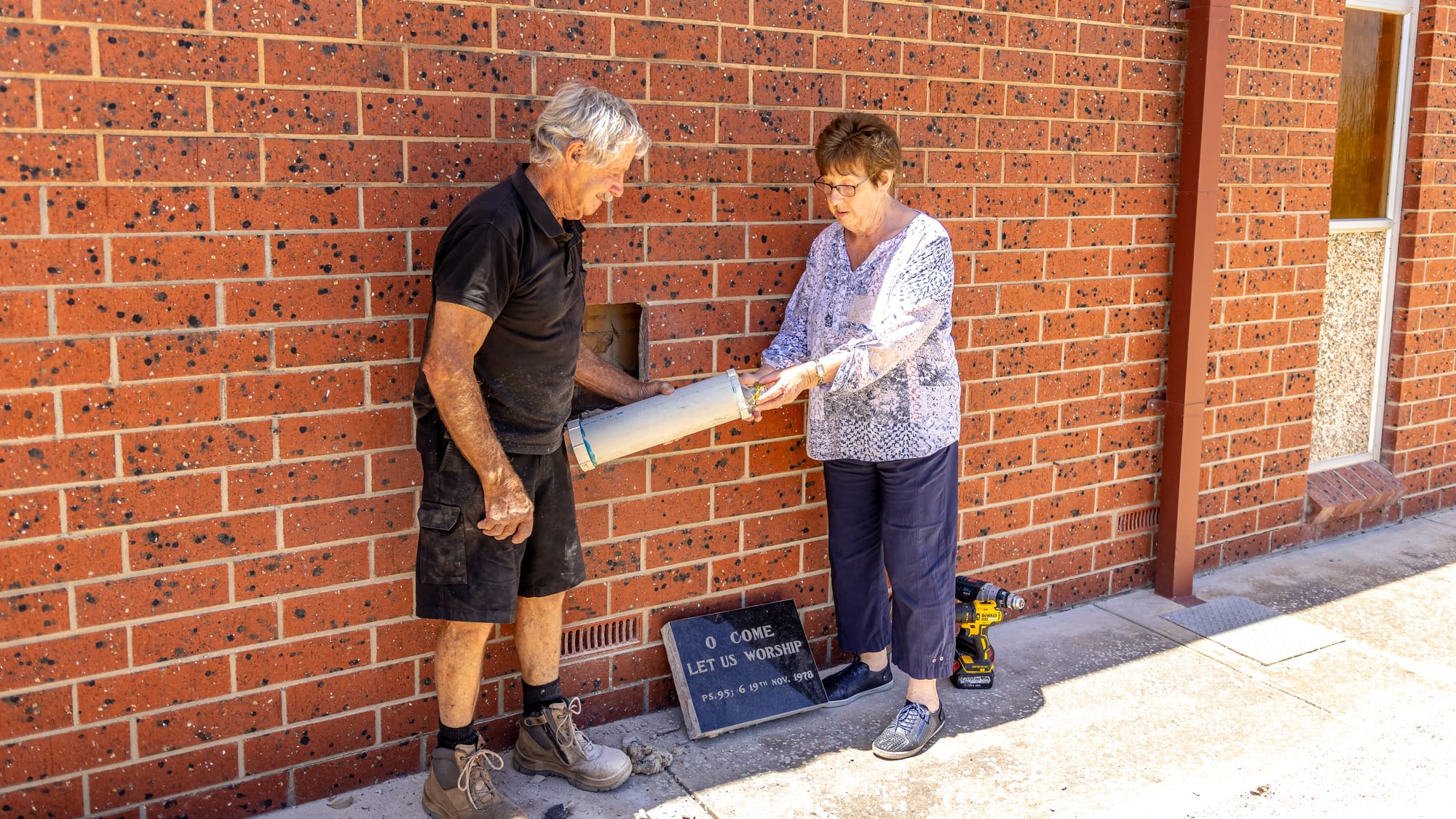 Time capsule retrieved ahead of Ramco Lutheran Church centenary celebrations