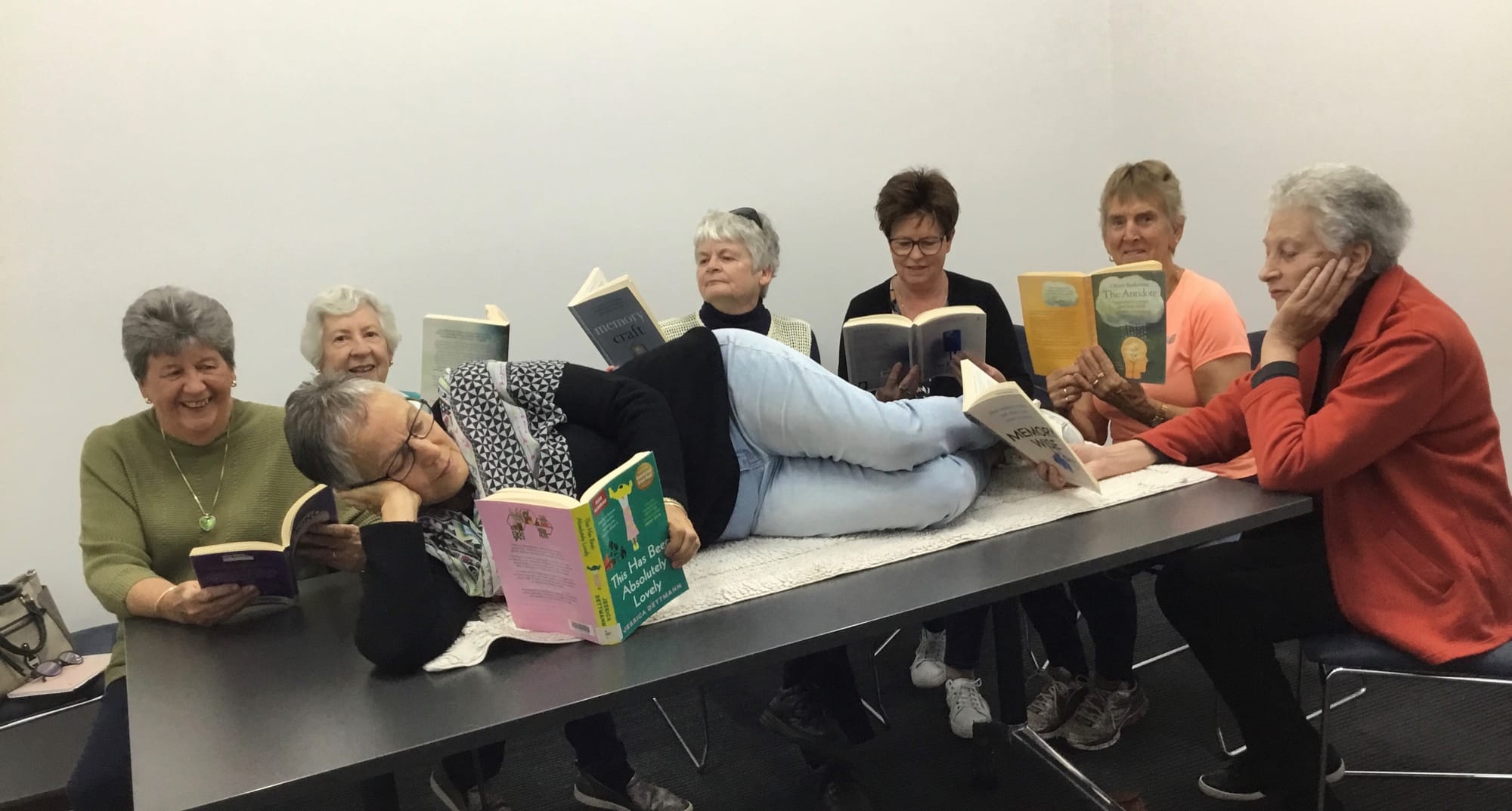 Want to join the monthly U3A book club?