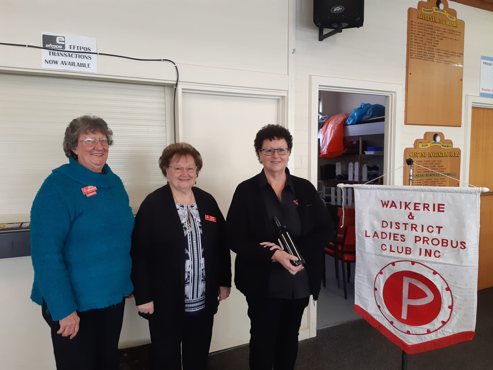 Waikerie Probus ladies indulge in a little wine tasting