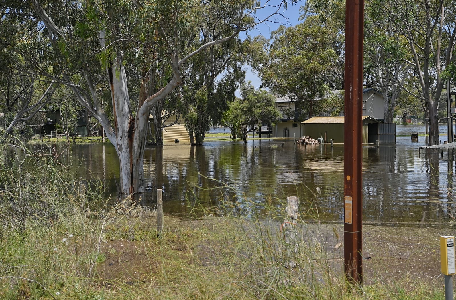 Some flooded properties face long wait for power
