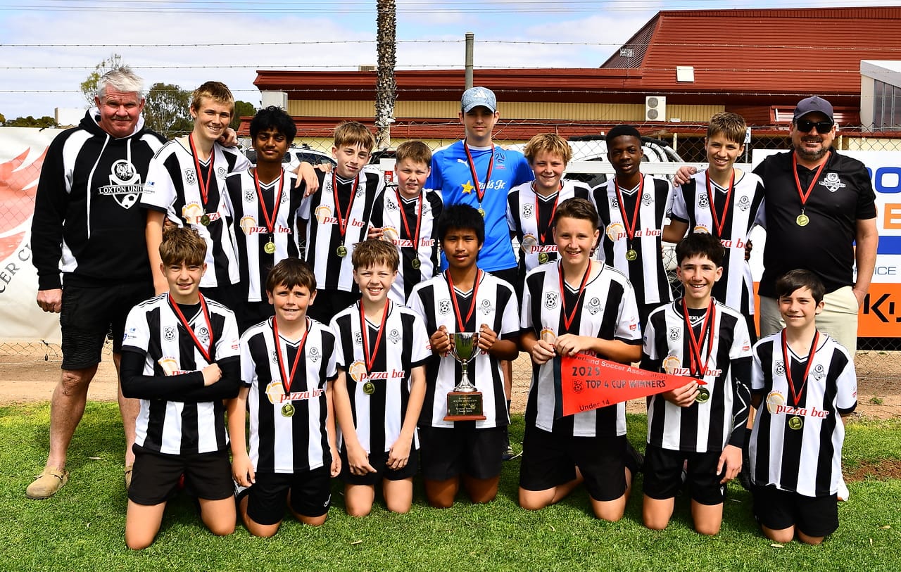 It’s a black and white soccer delight