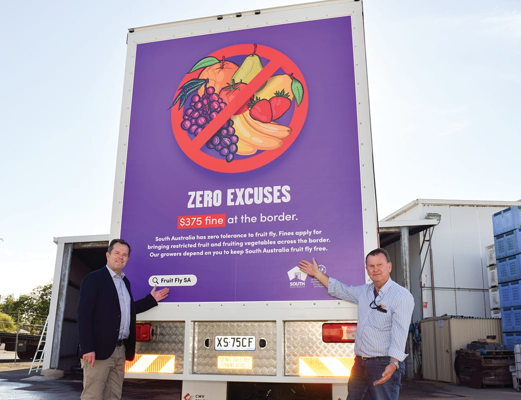 Trucks carry ‘zero excuses’ message