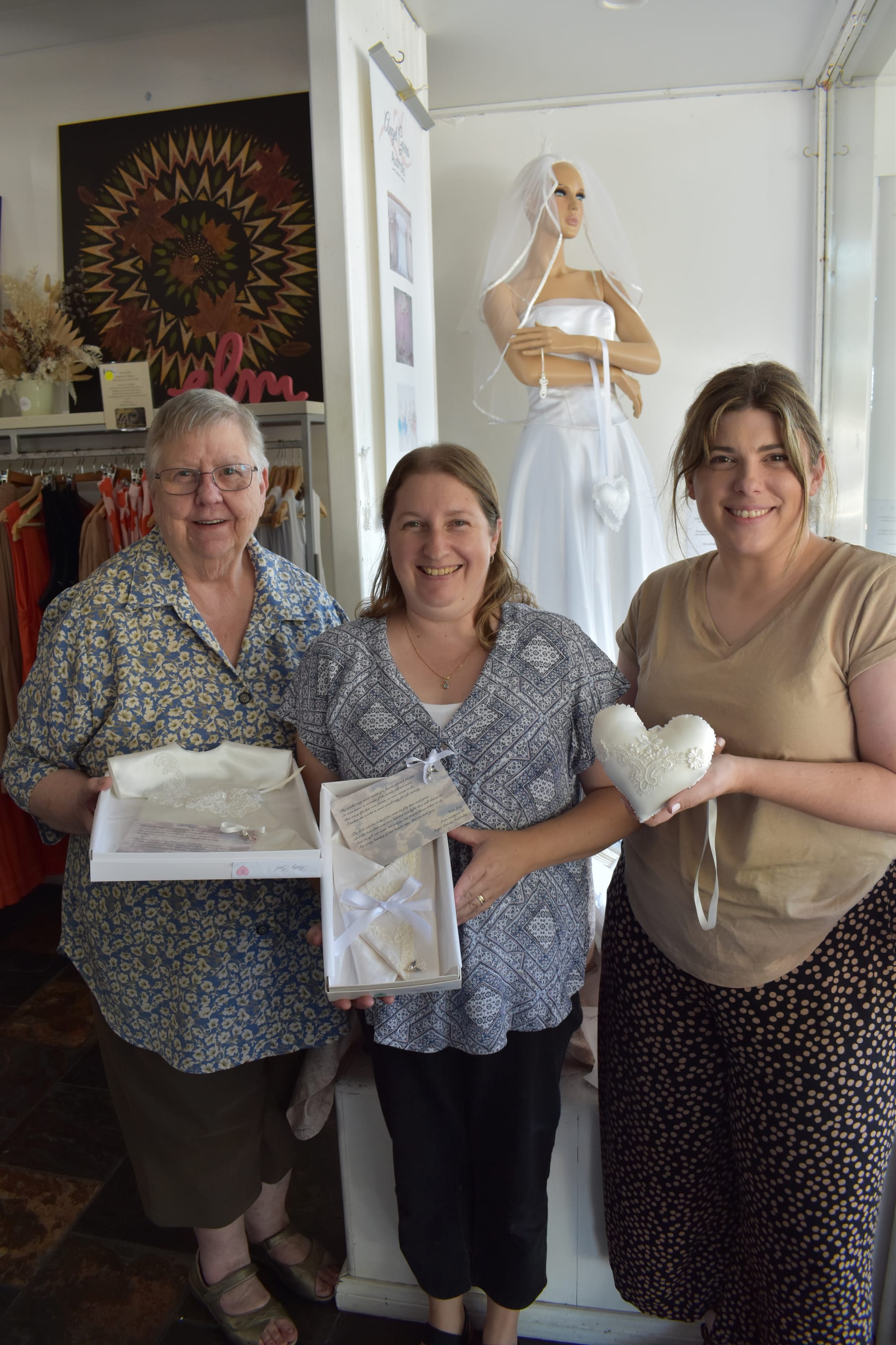 Display to mark 10 years of Angel Gowns