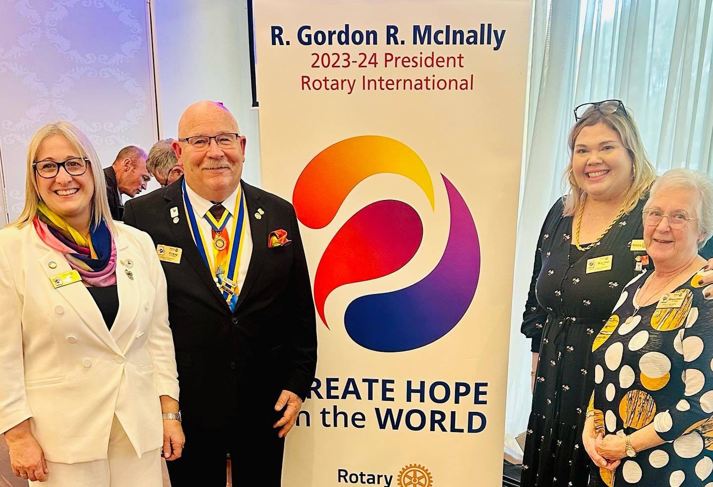 Local Rotary Club’s district representation