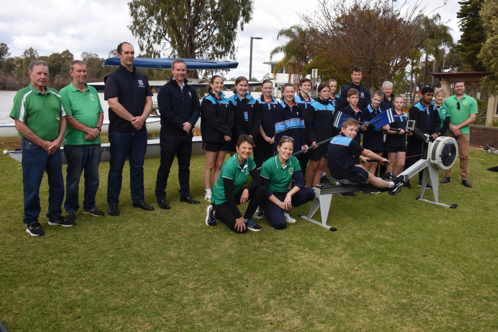 Local rowing club’s oar-some new gift