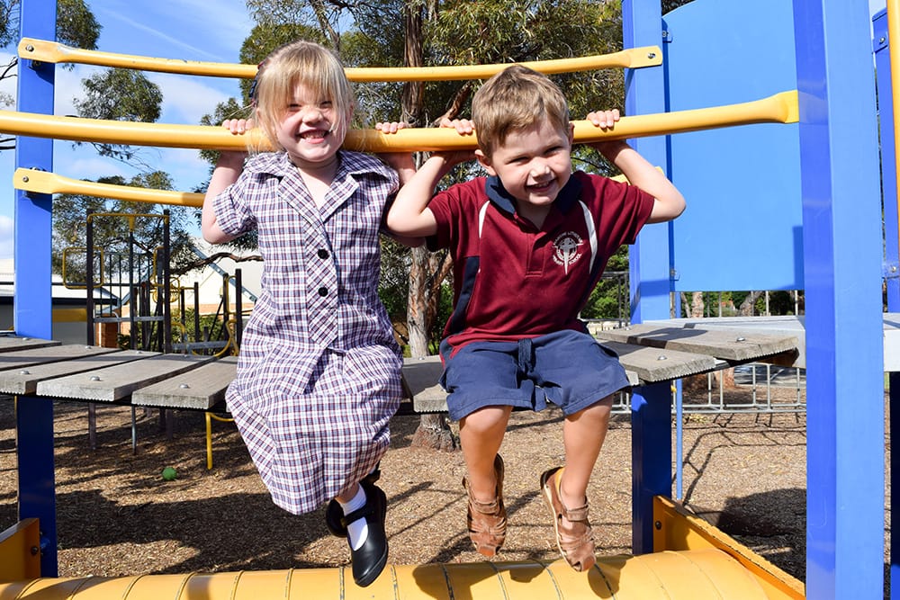 No first-day school jitters