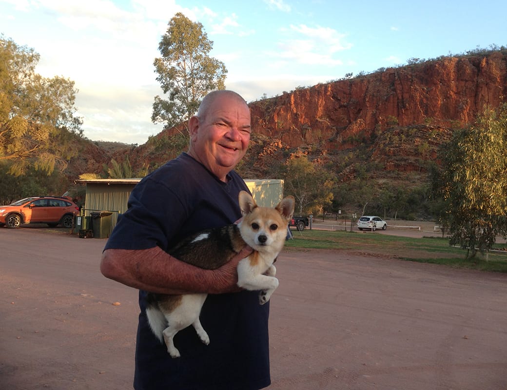 A good friend, larrikin and wonderful husband