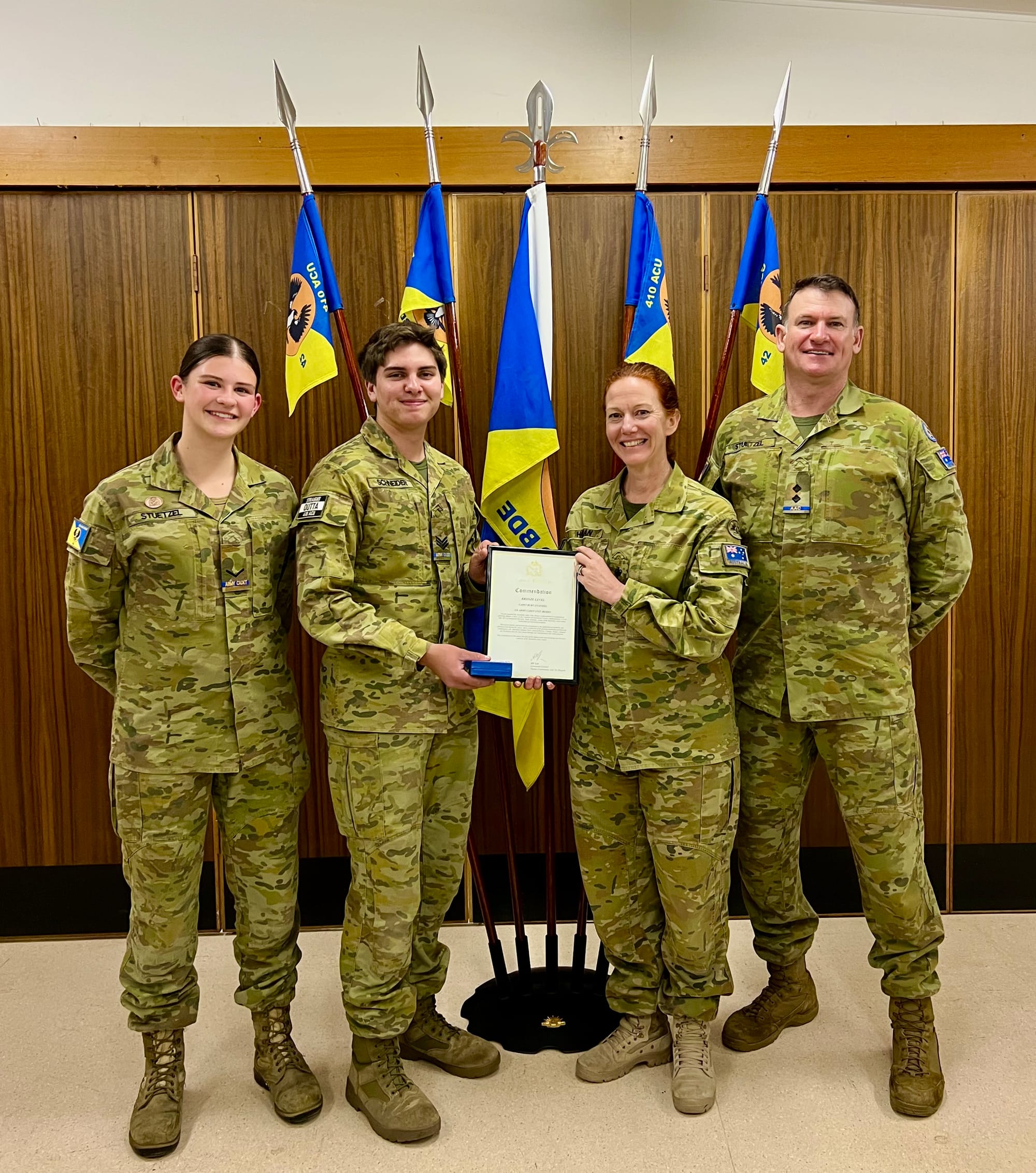 410 Army Cadet Unit members top SA promotional courses