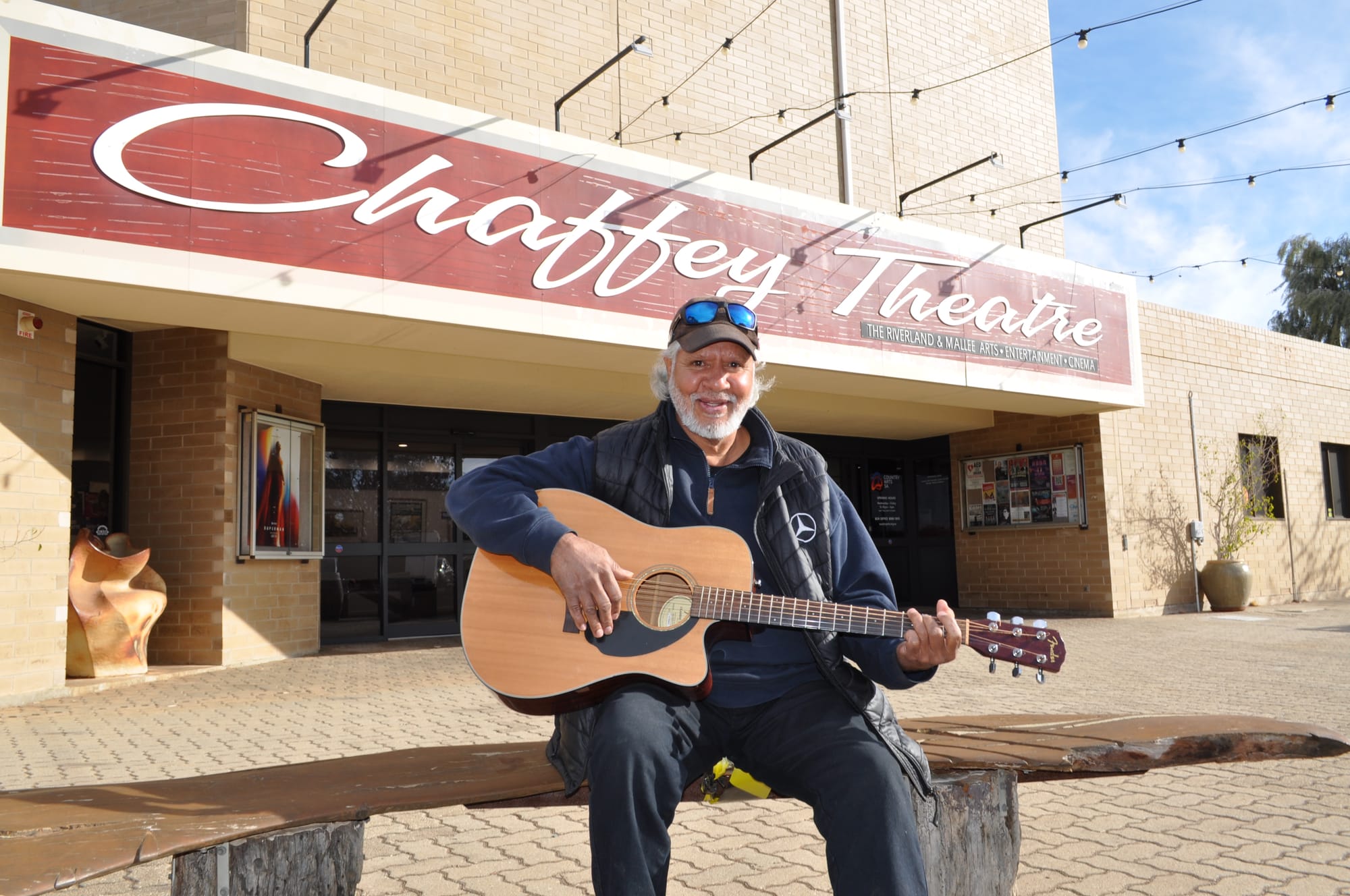 Eric proud to take the stage for musical debut