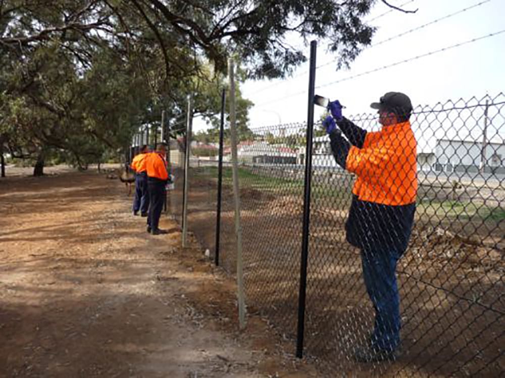 New fence makes park ‘more appealing’
