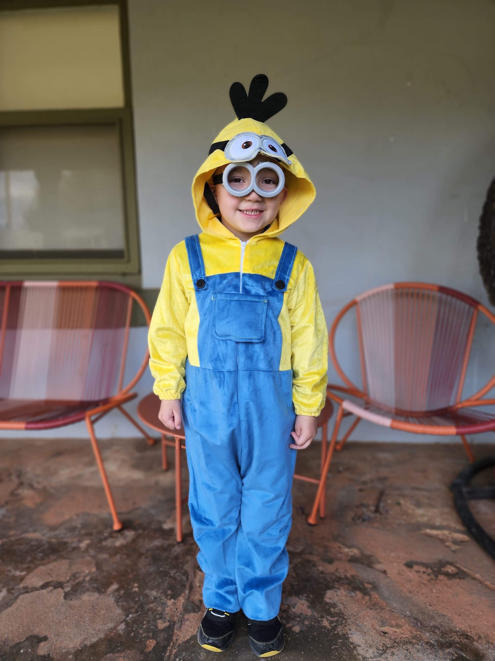 Loxton Preschool student Cody Hanson, 4, as a Minion.