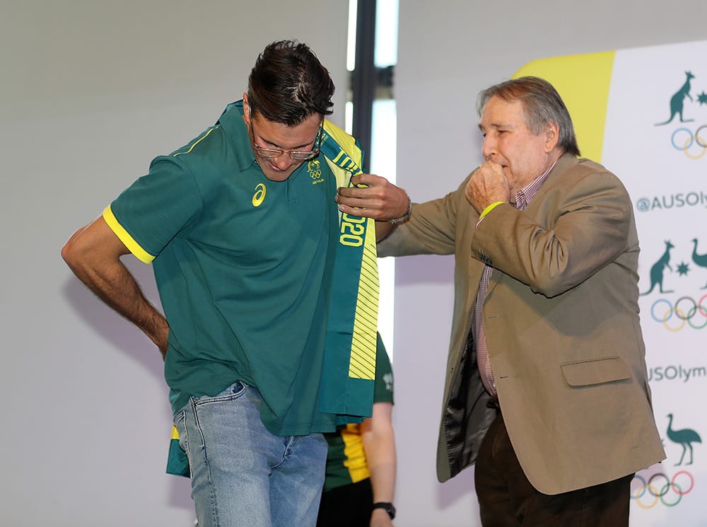 Alex rowing for gold in Tokyo