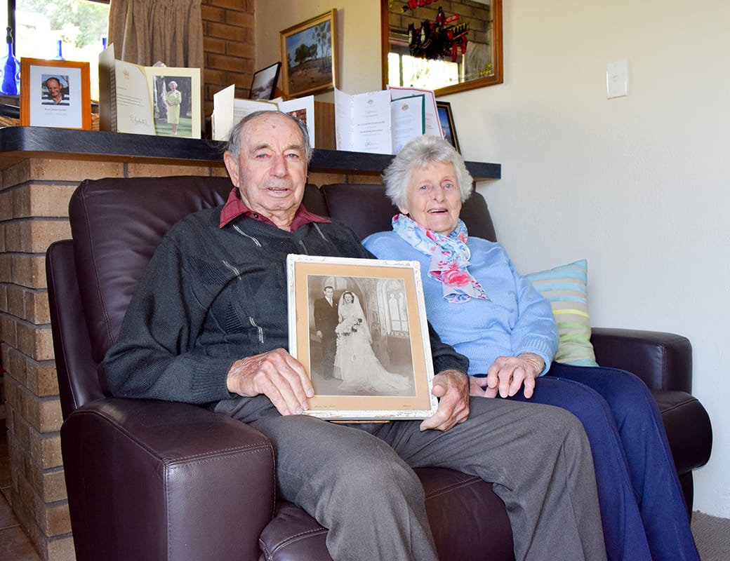 70 years strong for Cyril and Yvonne