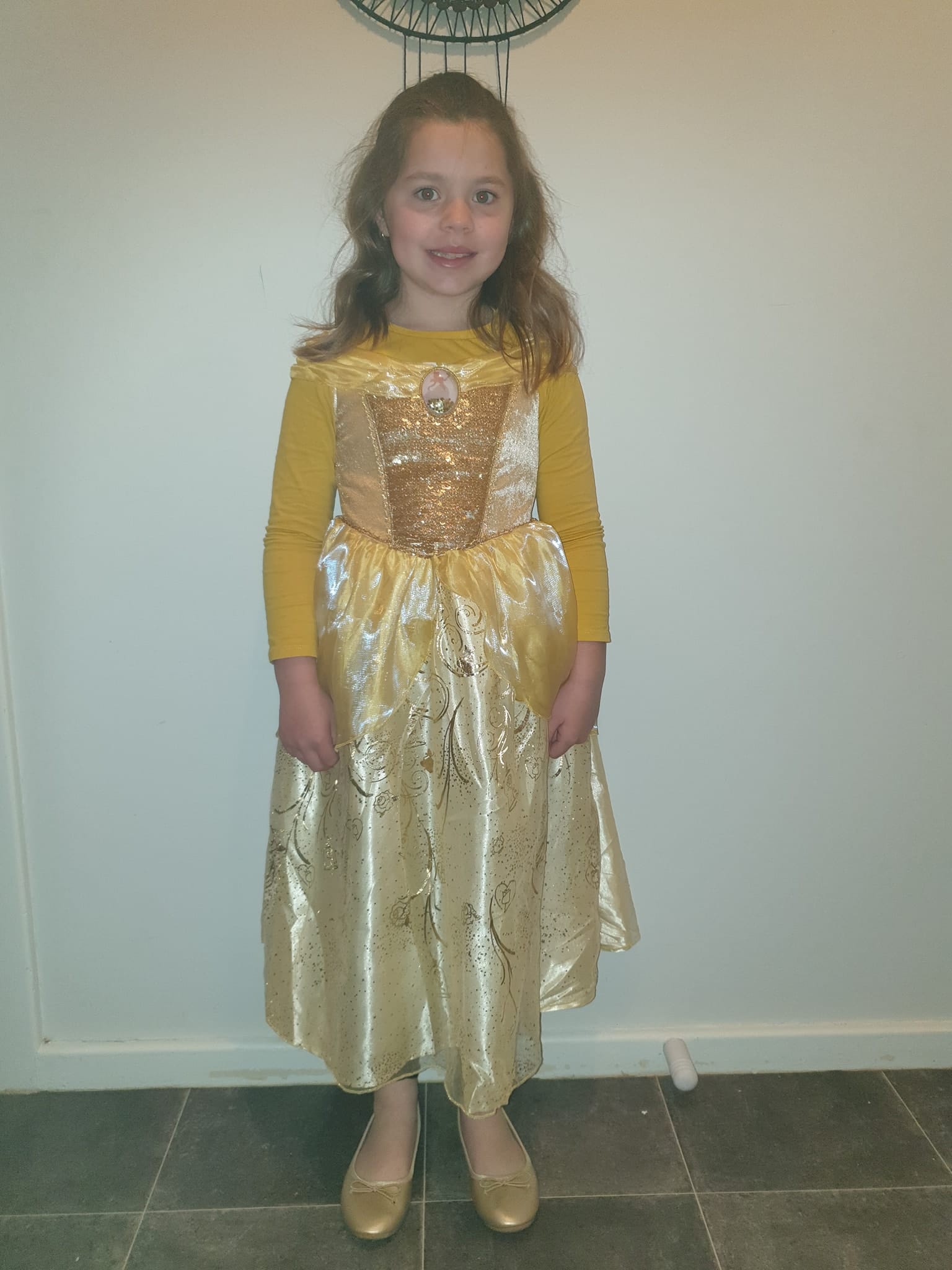 Renmark Primary School student Evie Ebert as Belle from Beauty and the Beast.