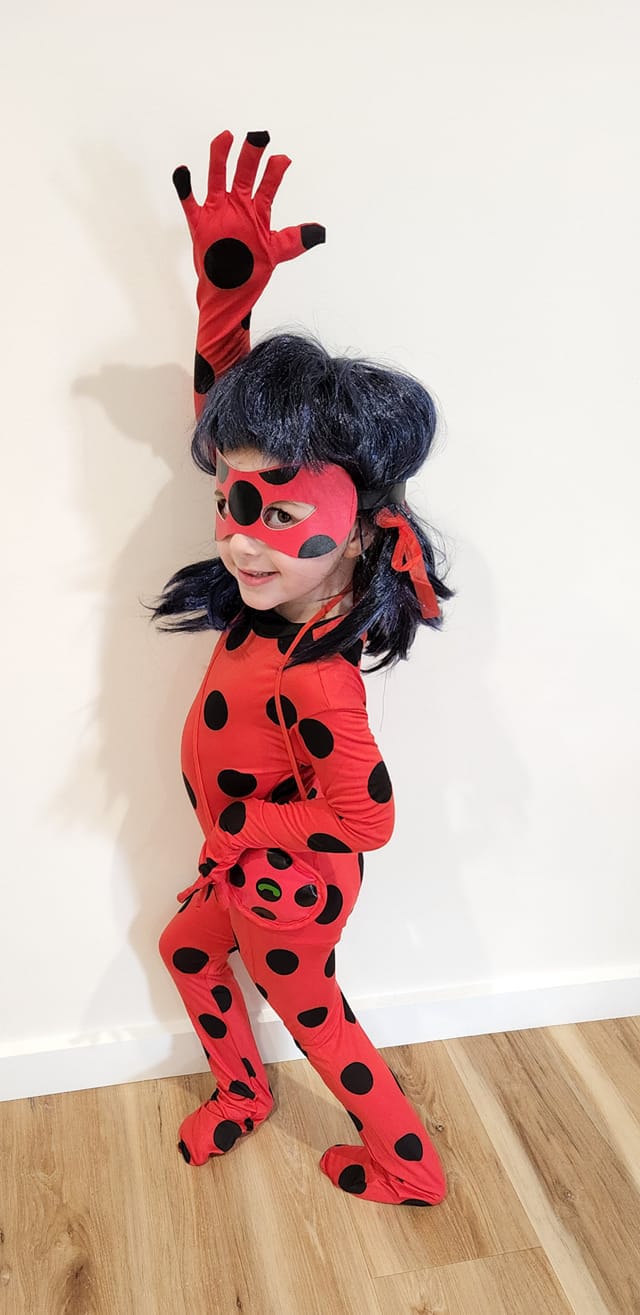 Renmark West Preschool's Tilly Gudgeon, 4, as Ladybug.