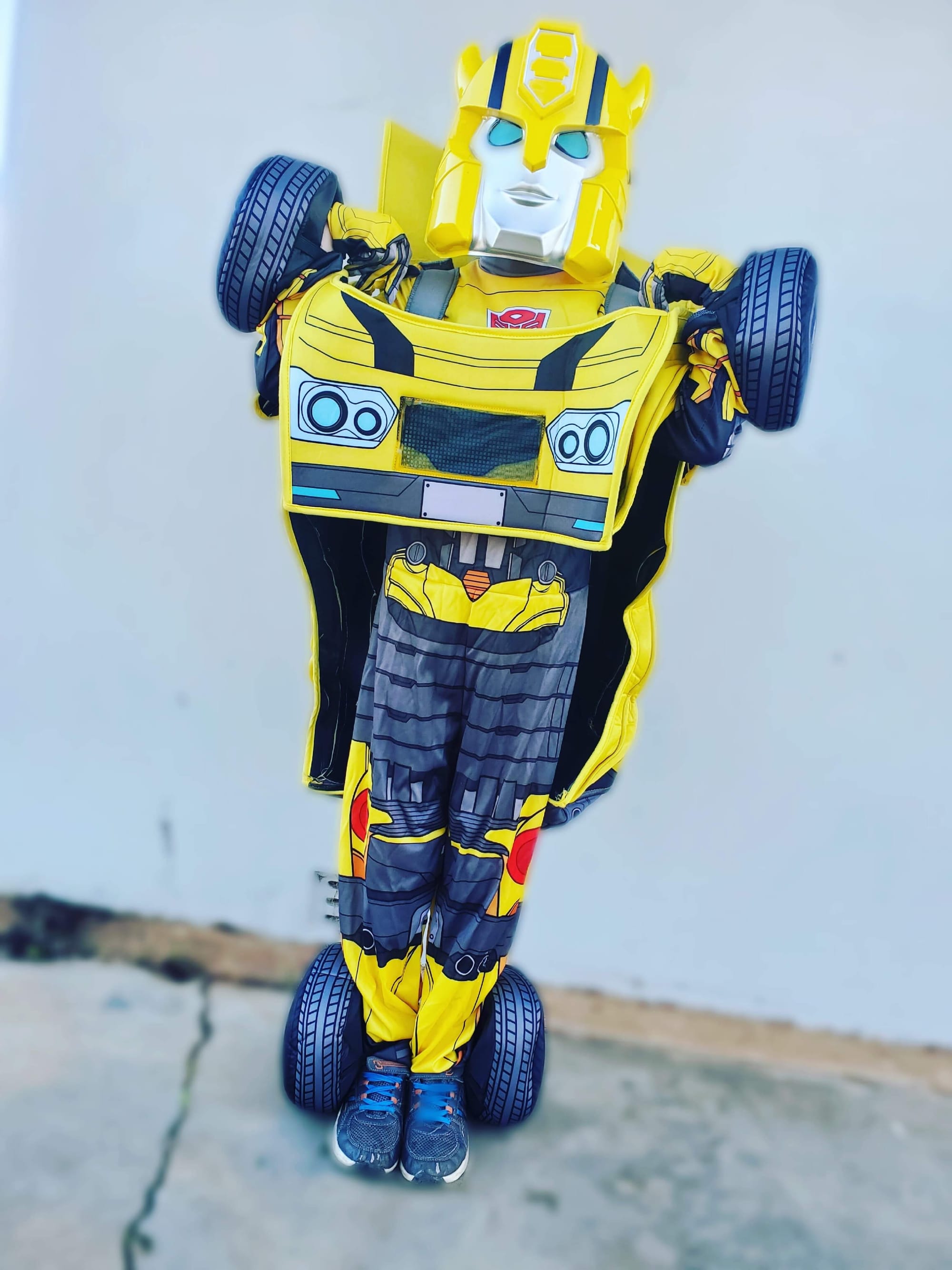 Loxton Primary School student Jacob Hall, 9, as Bumblebee.