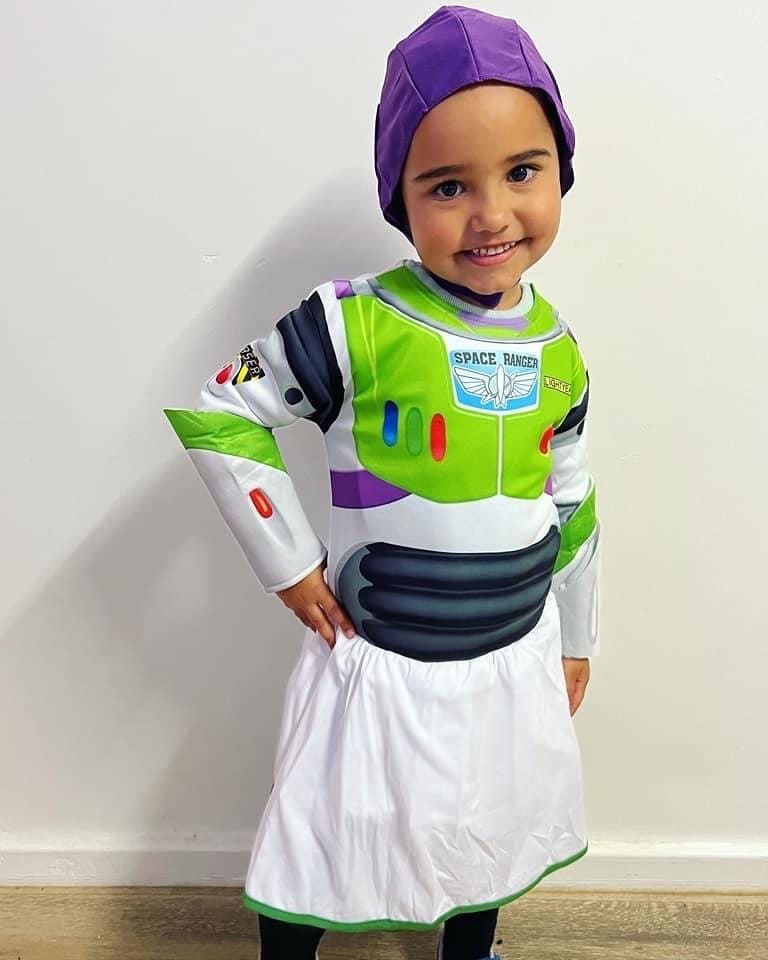 Renmark Children’s Centre’s Nori Giles, 4, as Buzz Lightyear.