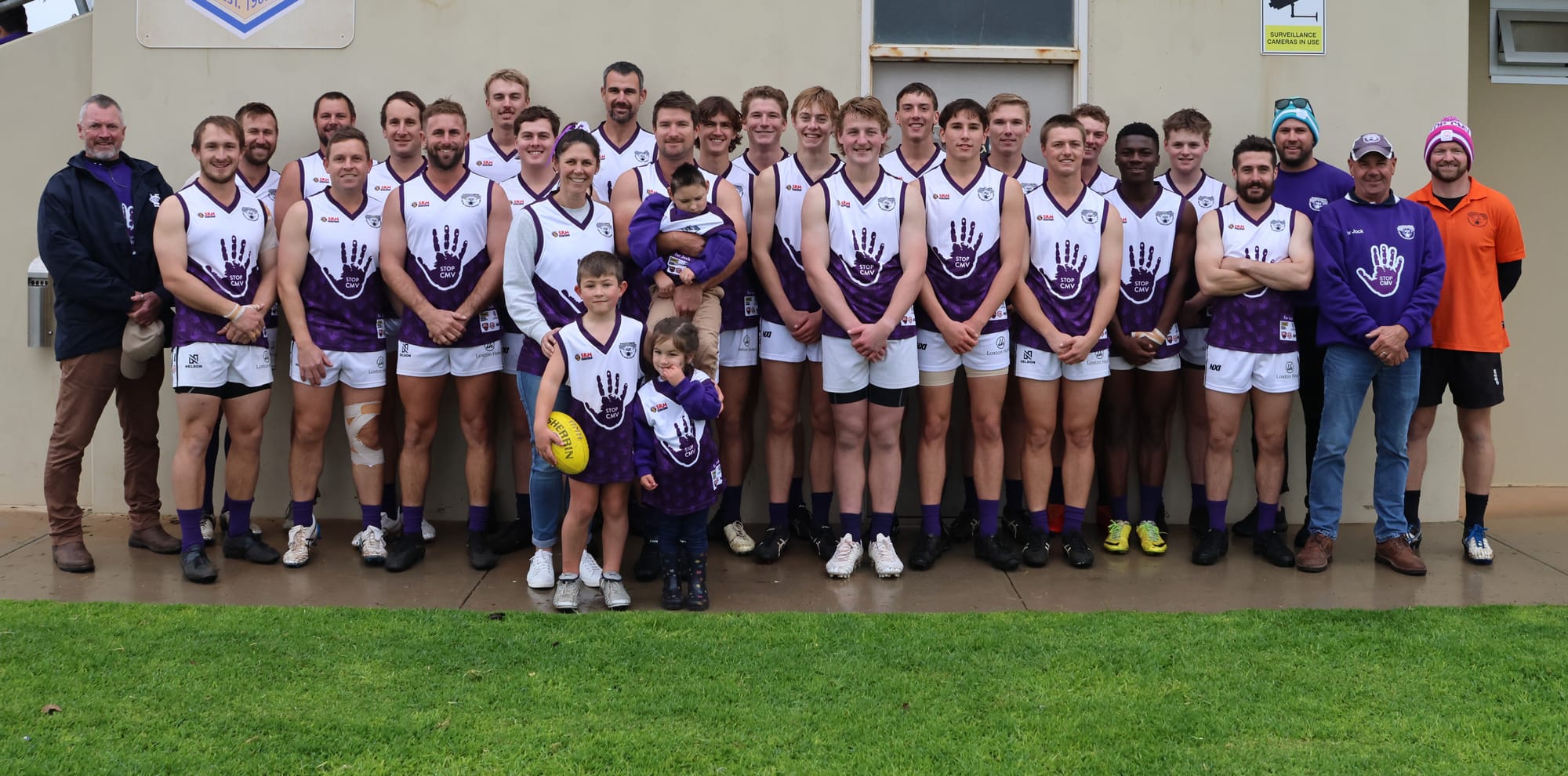Panthers turn purple for a cause