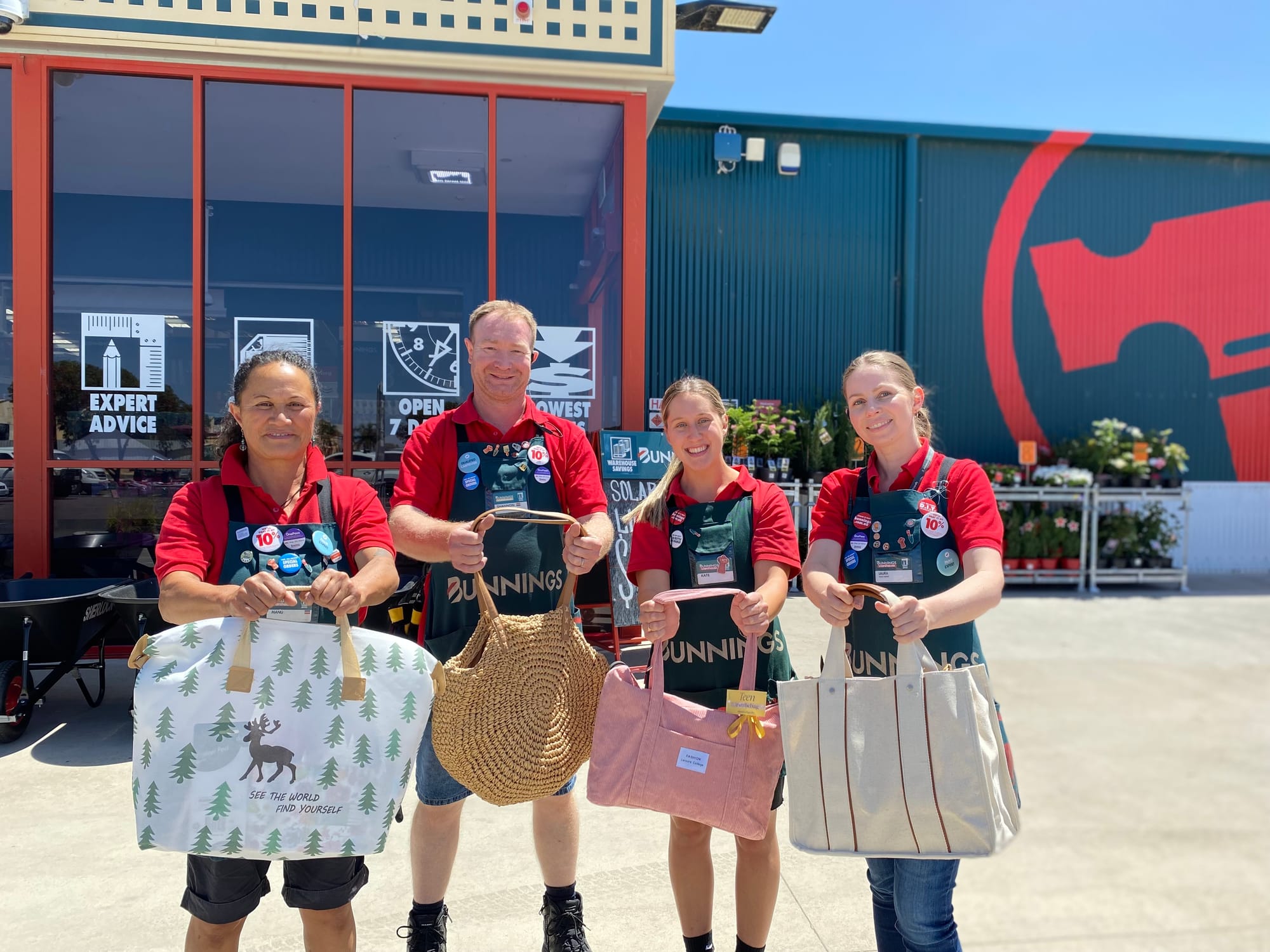 Bunnings Berri gifting dignity