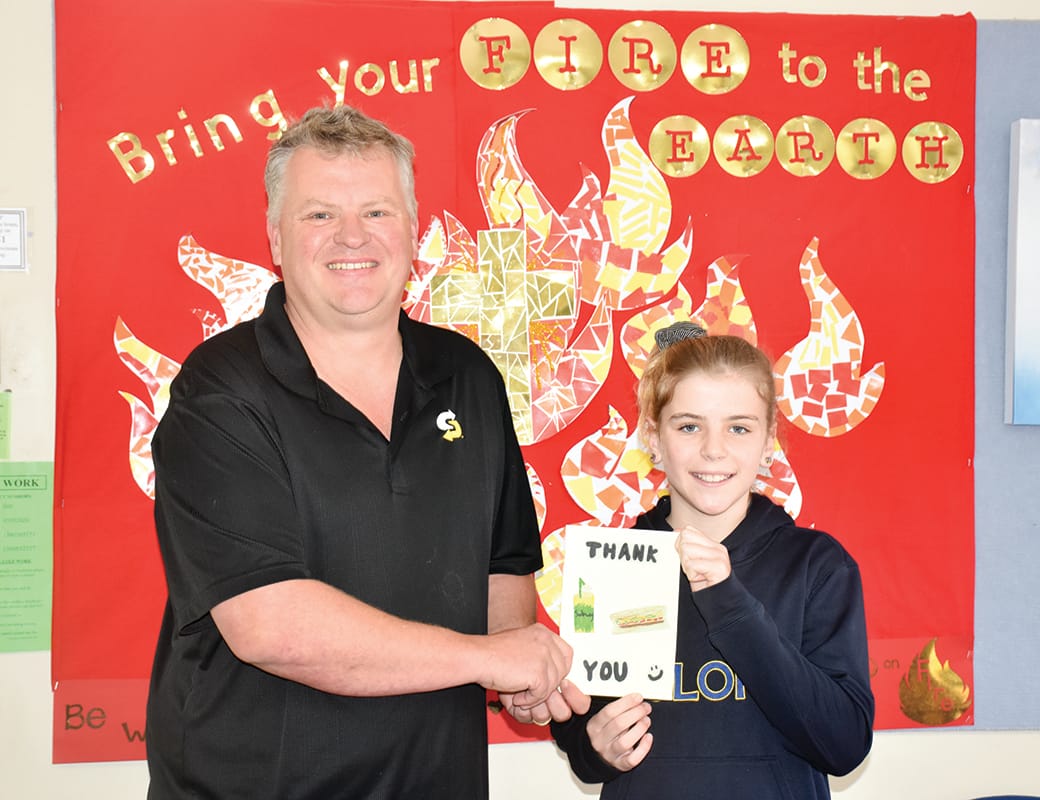 Students’ heart-warming gesture