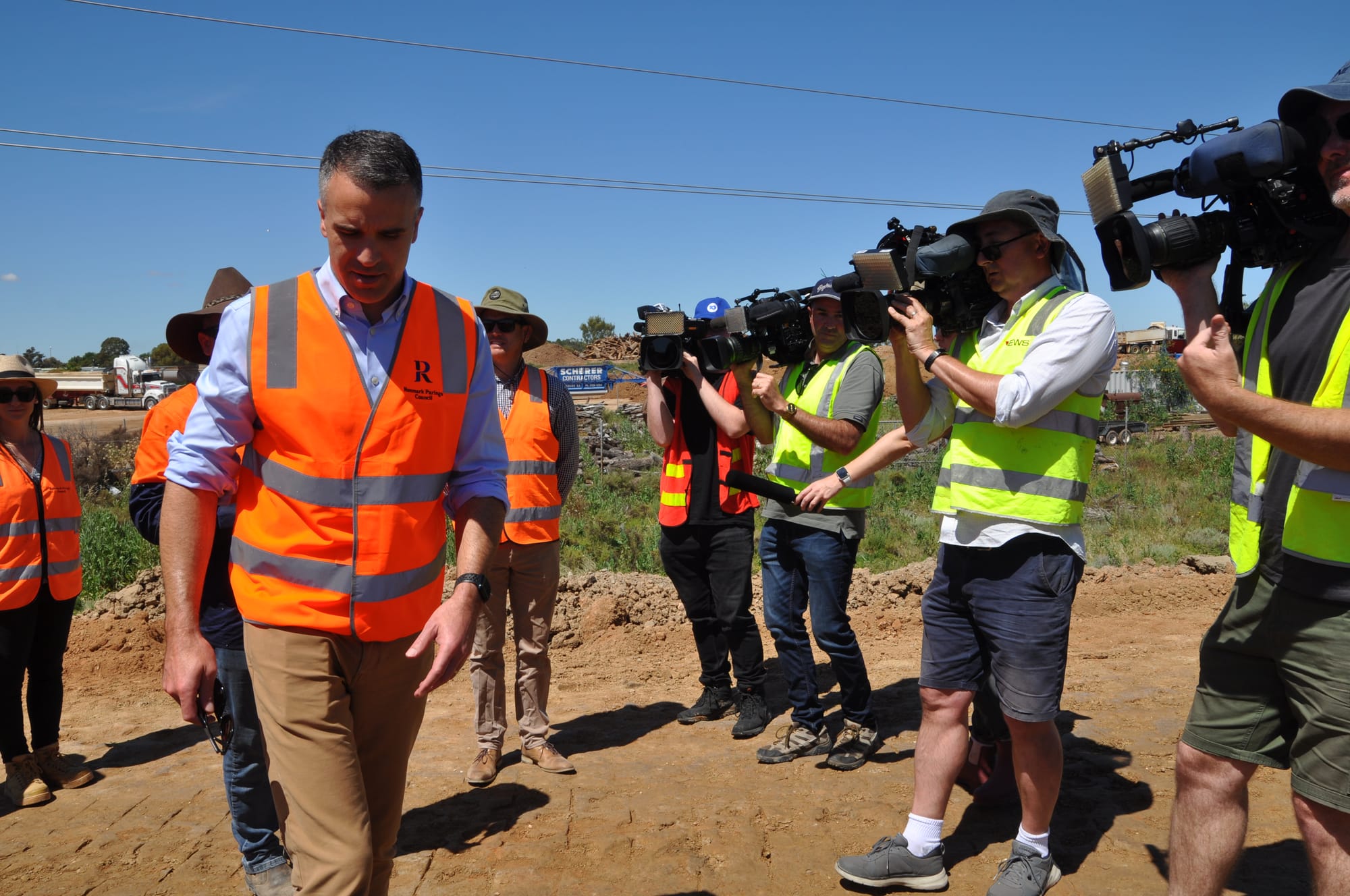 Levee works get Premier Pete’s approval