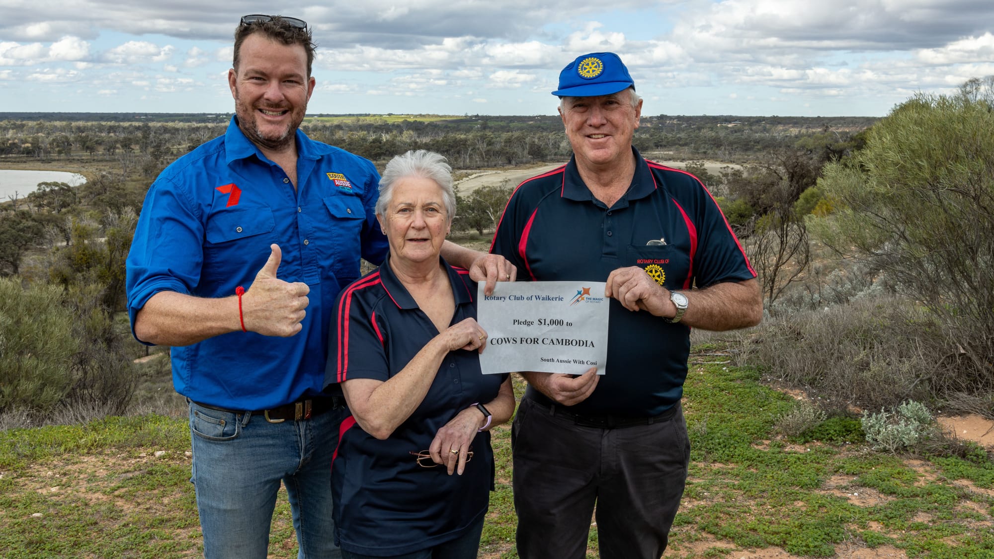 Rotary donates to Cambodians in need