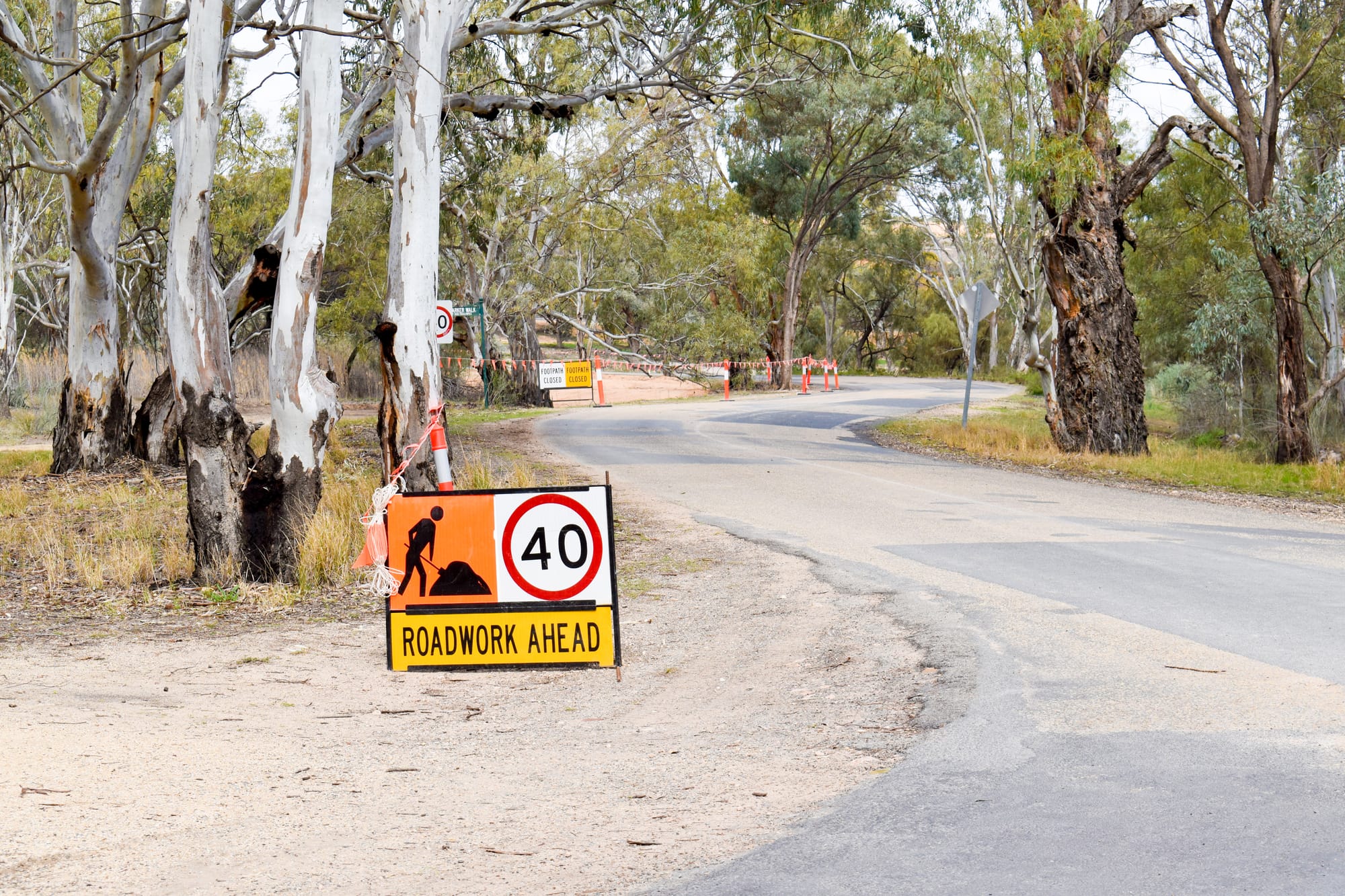 Walking trail works begin