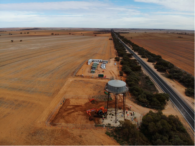 New Taplan tank to ensure reliable water supply