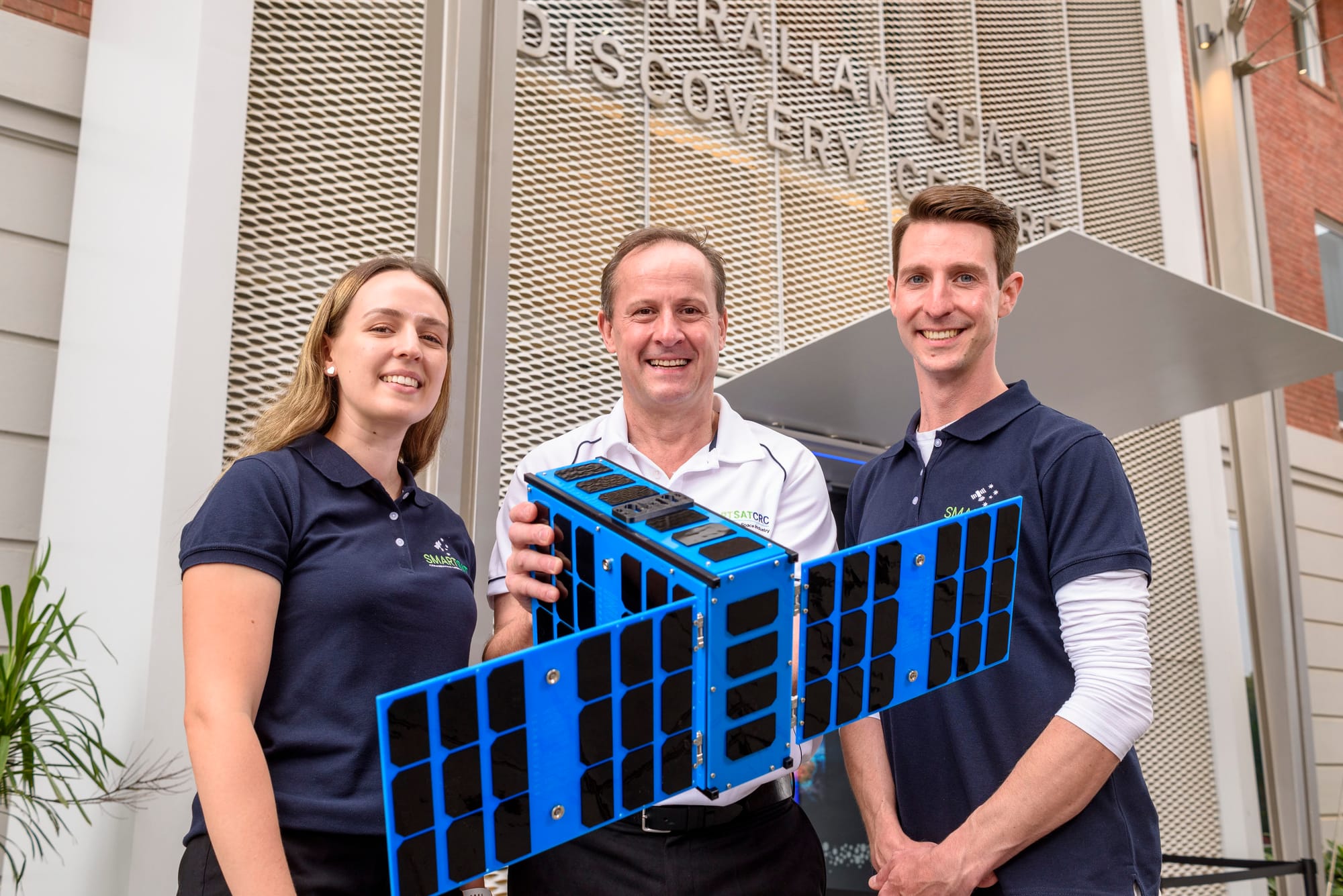 SA has lifted into space
