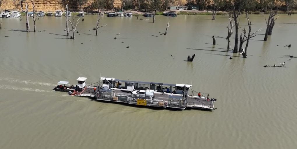 Dotterel ferry refurbished at Morgan