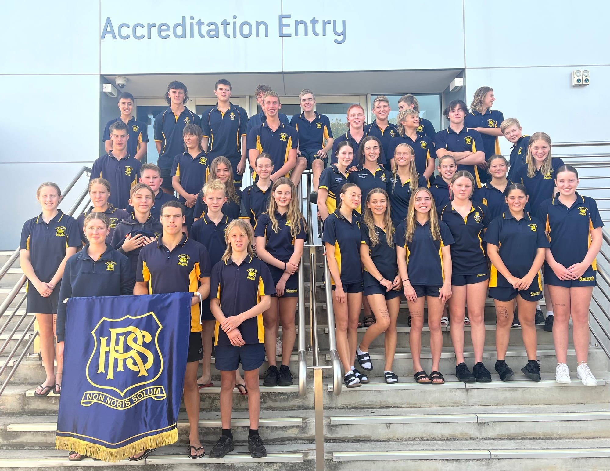 Riverland swimmers making a splash