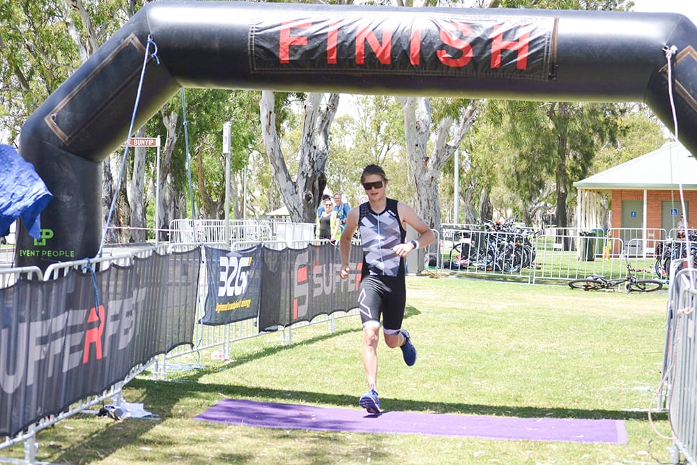 Local triathletes beat the heat at SufferFest