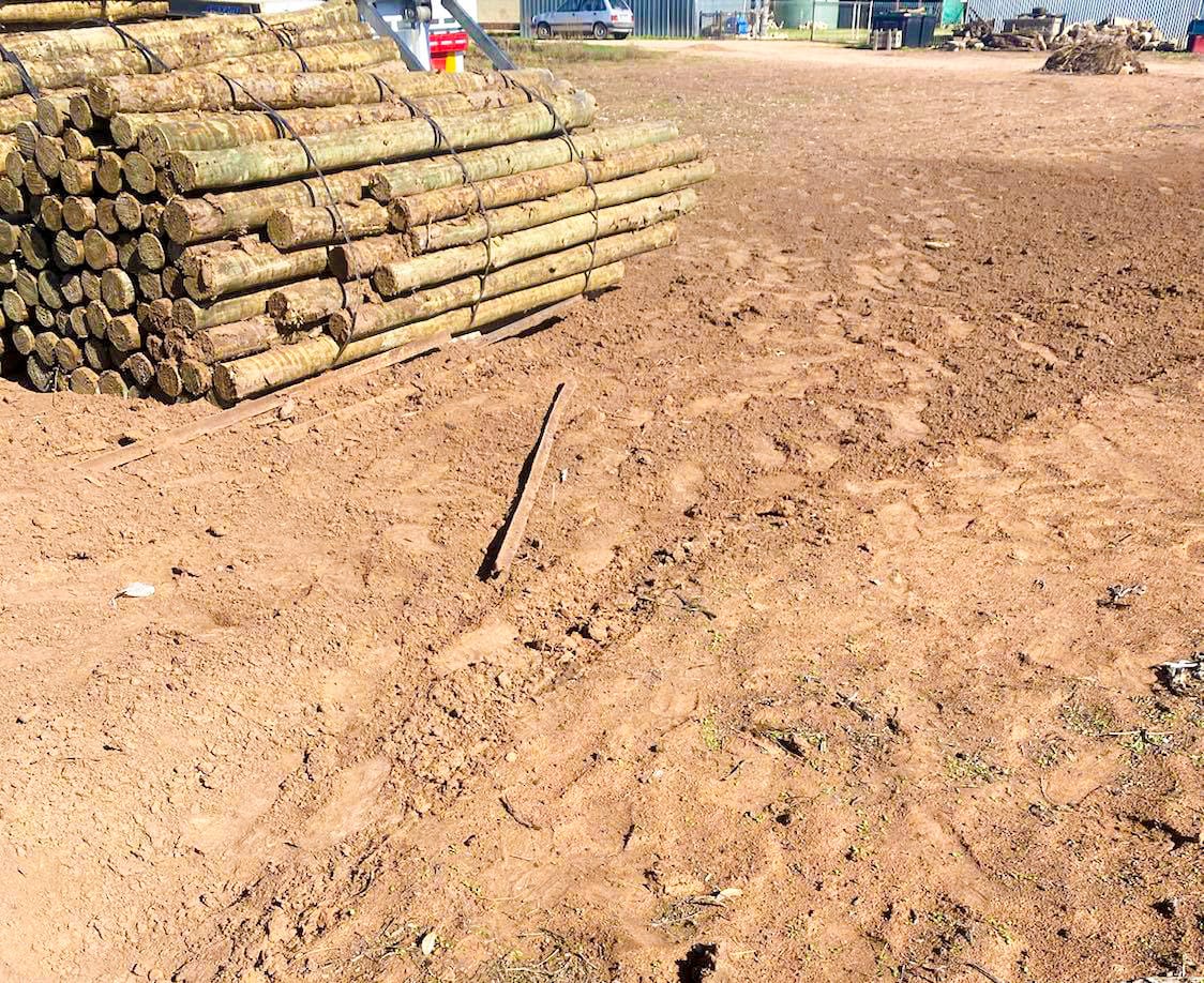 Reckless driver makes 'a huge mess' of fruit block