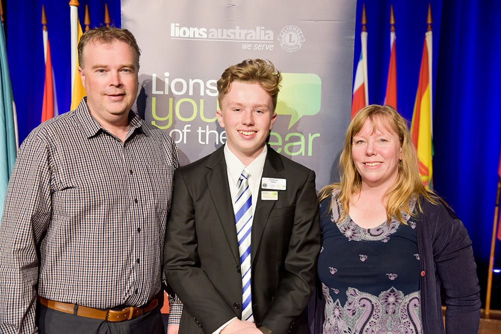 Cameron in Canberra for Lions